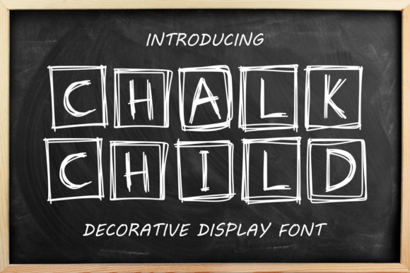 Chalk Child: A Playful Handwritten Font for Editorial Design Projects