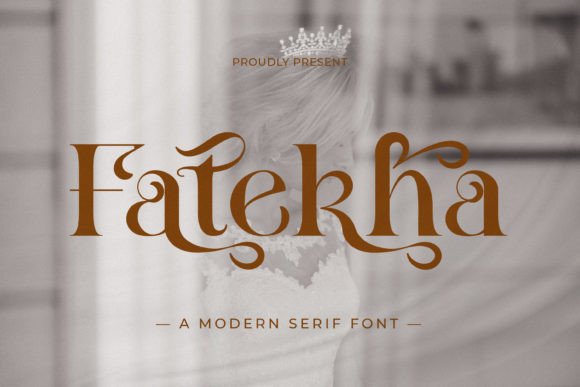 Fatekha: A Modern Serif Font for Branding and Campaign Visuals
