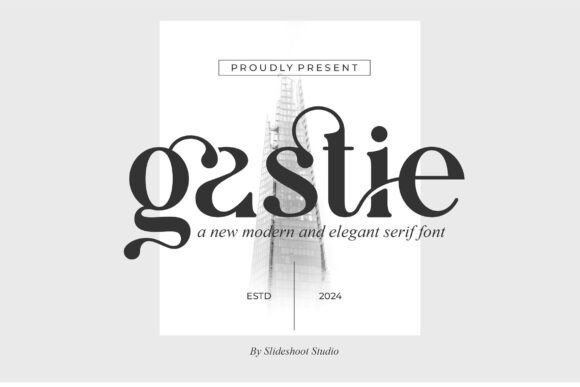 Gastie: A Modern Serif Font for Professional Branding