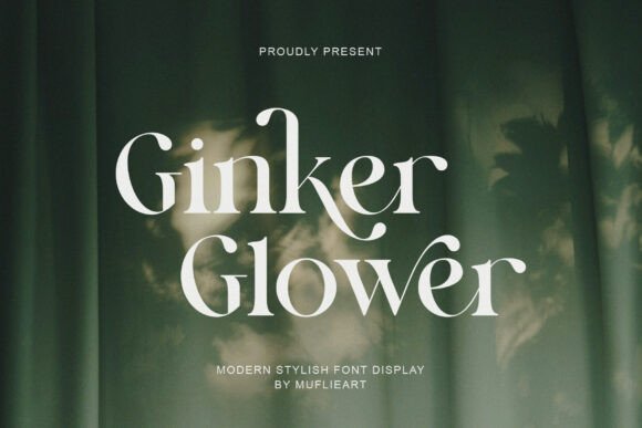 Ginker Glower: A Modern Serif Font for Elegant Branding