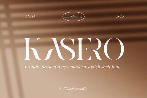 Kasero Font: Elevate Your Brand with a Modern Serif Typeface