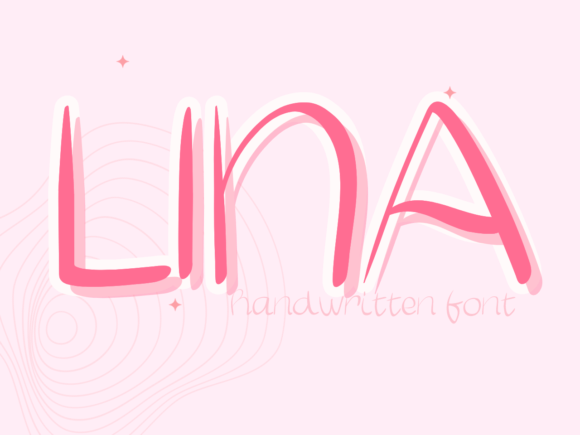 Lina: A Sweet Handwritten Font for Modern Brand Campaigns