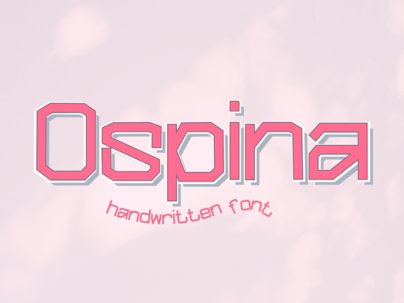 Ospina: A Square Handwritten Font That Elevates Campaign Typography