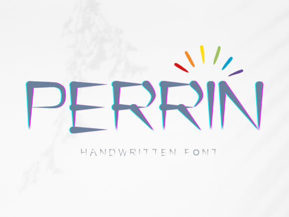 Perrin: A Quirky Handwritten Font for Creative Projects