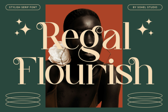 Regal Flourish: A Serif Font for Elegant Brand Campaigns