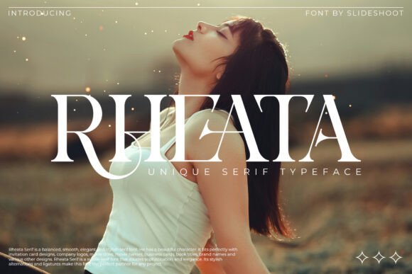 Rheata: A Stylish Serif Font for Elegant Brand Campaigns