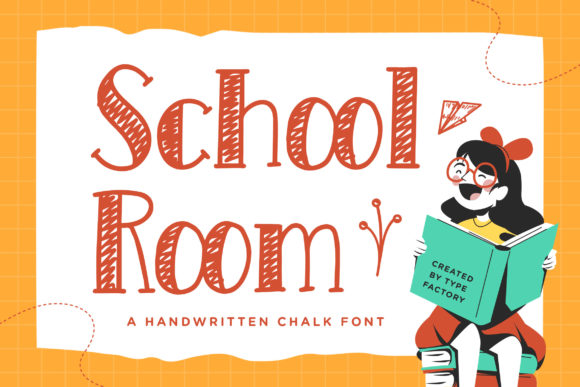 School Room: A Playful Serif Font for Digital Design Projects