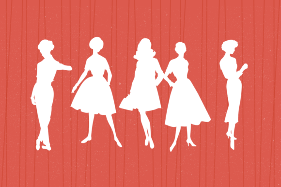 Sewing Patterns 3: Vintage-Inspired Font for Campaign Design