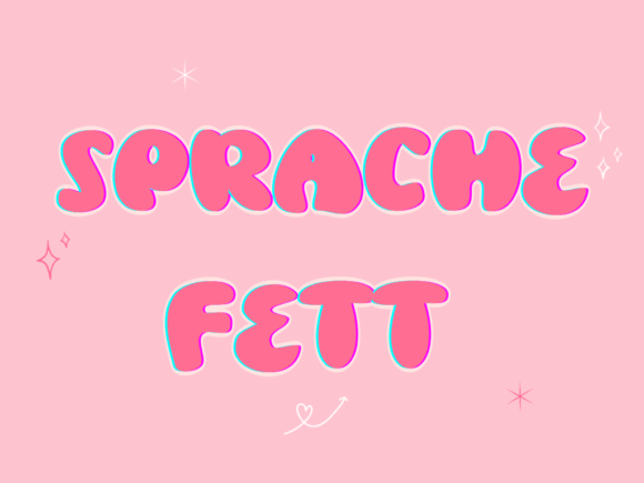 Sprache Fett: A Sweet Handwritten Font for Crafty Makers and Etsy Sellers