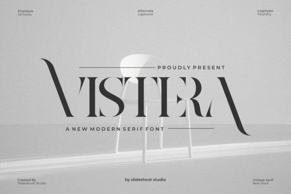 Vistera Serif Font: Elegant Typography for Digital Branding